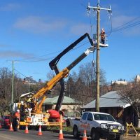 Proper pole Installation —  Electricians in Bathurst, NSW