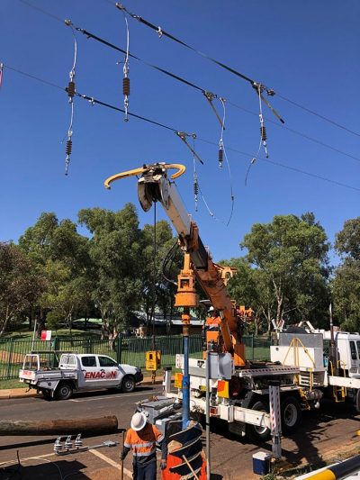 Heavy Equipment — Electricians in Bathurst, NSW